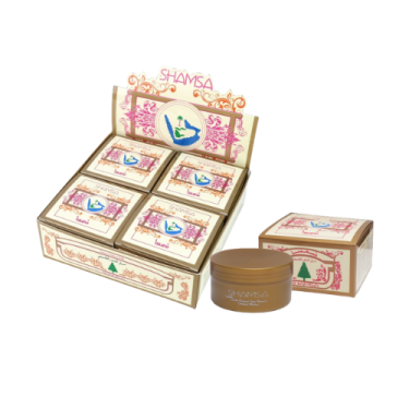 مزيل الشعر شمسا علبة كبيرة تحتوى على 4 عبوات ذهبية كل عبوة 30 غرام