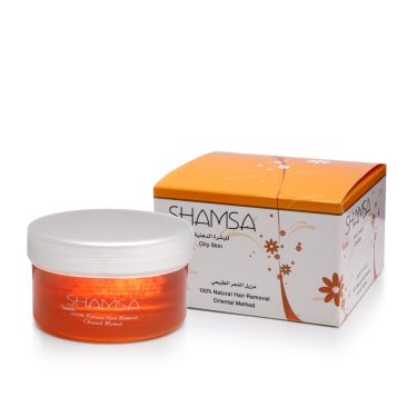 مزيل الشعر شمسا للبشرة الدهنية